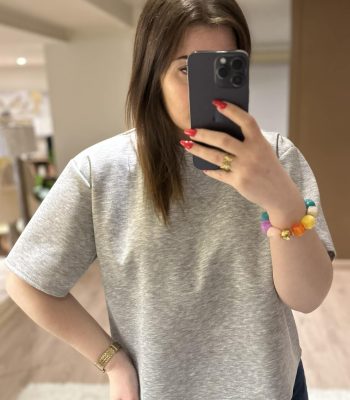 T-shirt JADE gris chiné