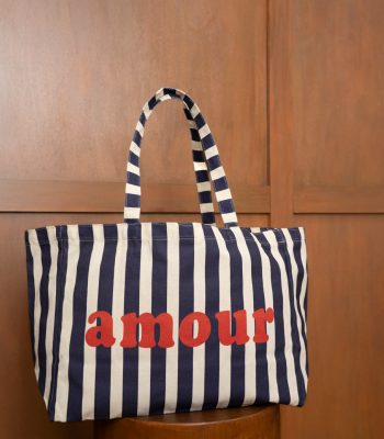 Totebag AMOUR marine