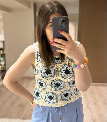 Top crochet LIA