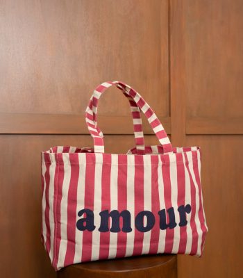 Totebag AMOUR fuchsia