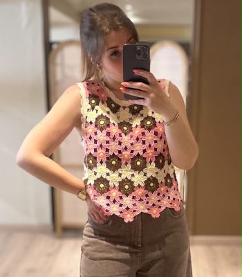 Top en crochet VALERIE