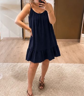 Robe à bretelles HAYDEN marine