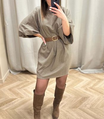 Robe à manches chauve-souris CARO