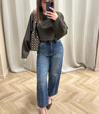 Pull croc-top ALICE choco