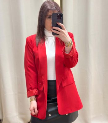 Blazer MILA rouge