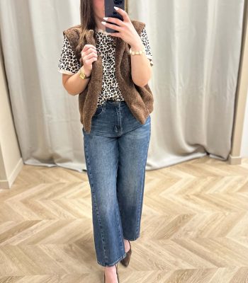 Gilet sans manche MARIE choco